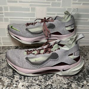 Nike Spark Flyknit Burgundy Crush Racer Sneakers - 10.5